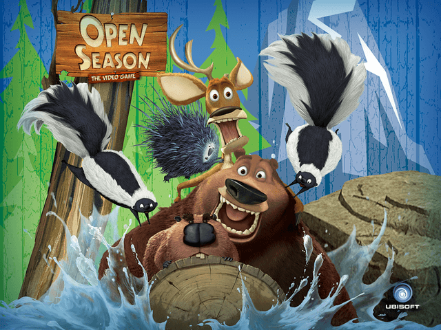 Open Season title screen for Xbox